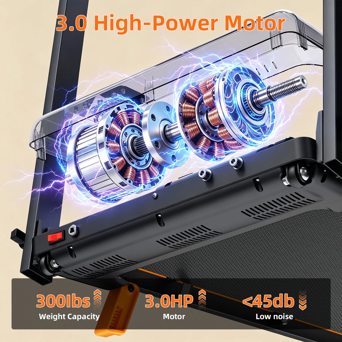 Smart Foldable Treadmill With 12 Percent Incline And Led Display
