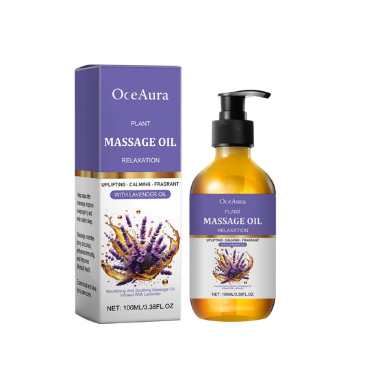 Lavender Essential Oil Massage Oil For Soothing Skin And Relaxation