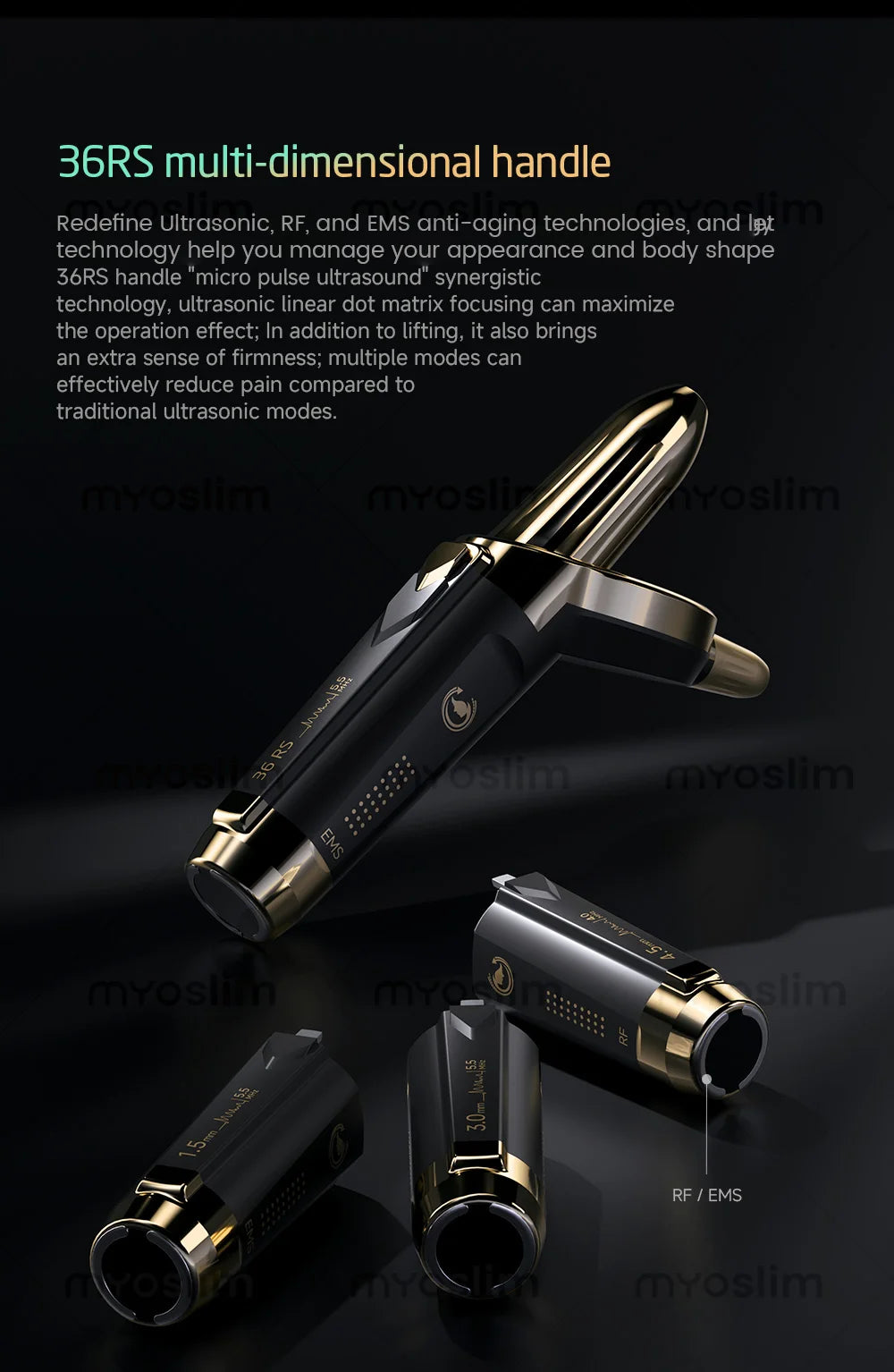 360MAX 25D HIFU 3 In 1 Noninvasive Beauty Equipment