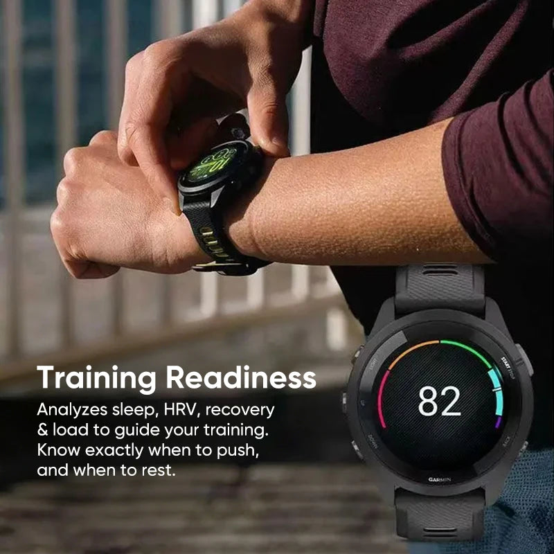 Garmin Forerunner 265 GPS Smartwatch With Heart Rate Monitoring