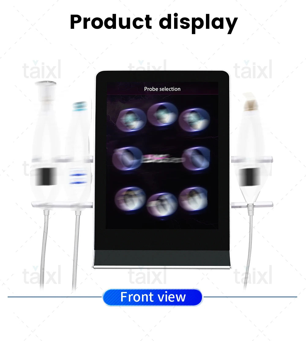 Cold Hot Plasma 8in1 Facial Machine Diamond Stamp Ozone Skin Rejuvenation Anti-Aging Acne Treatment RF Lifting Beauty Equipment