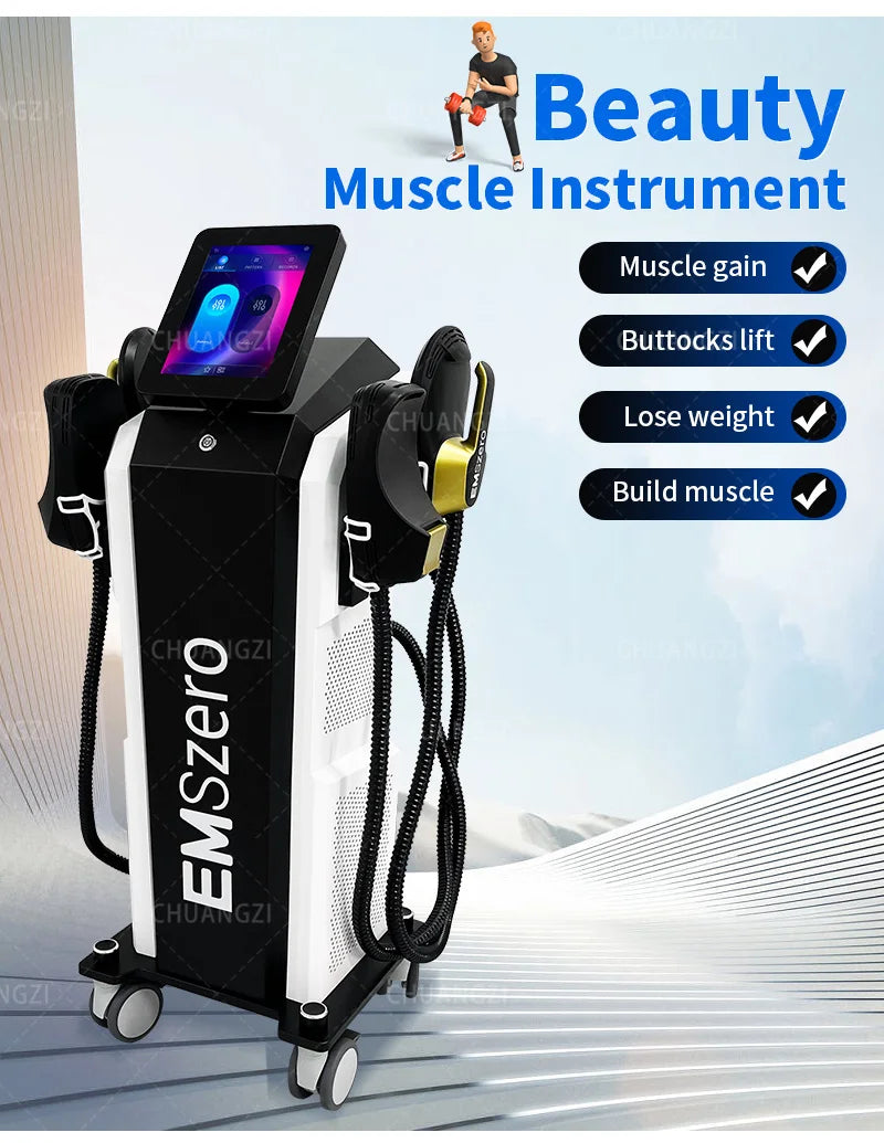 EMSZERO 6500W Tesla EMS Muscle Stimulator for Body Sculpting