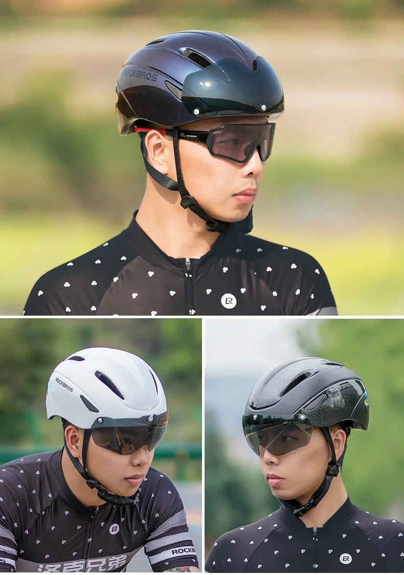 Rockbros Lightweight Breathable Eps Mtb Road Cycling Safety Helmet