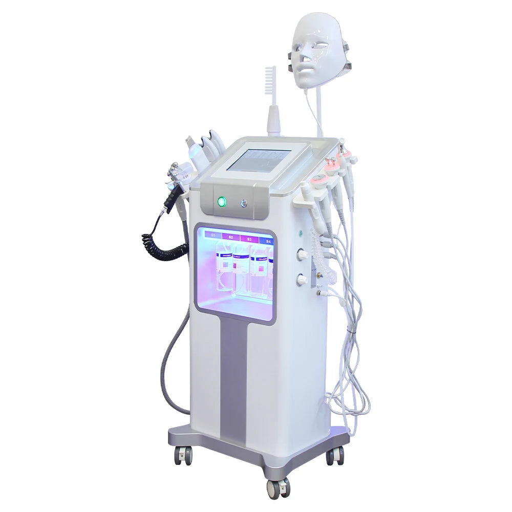 AOKO 12 In 1 Aqua Peeling Oxygen Facial Machine Skincare