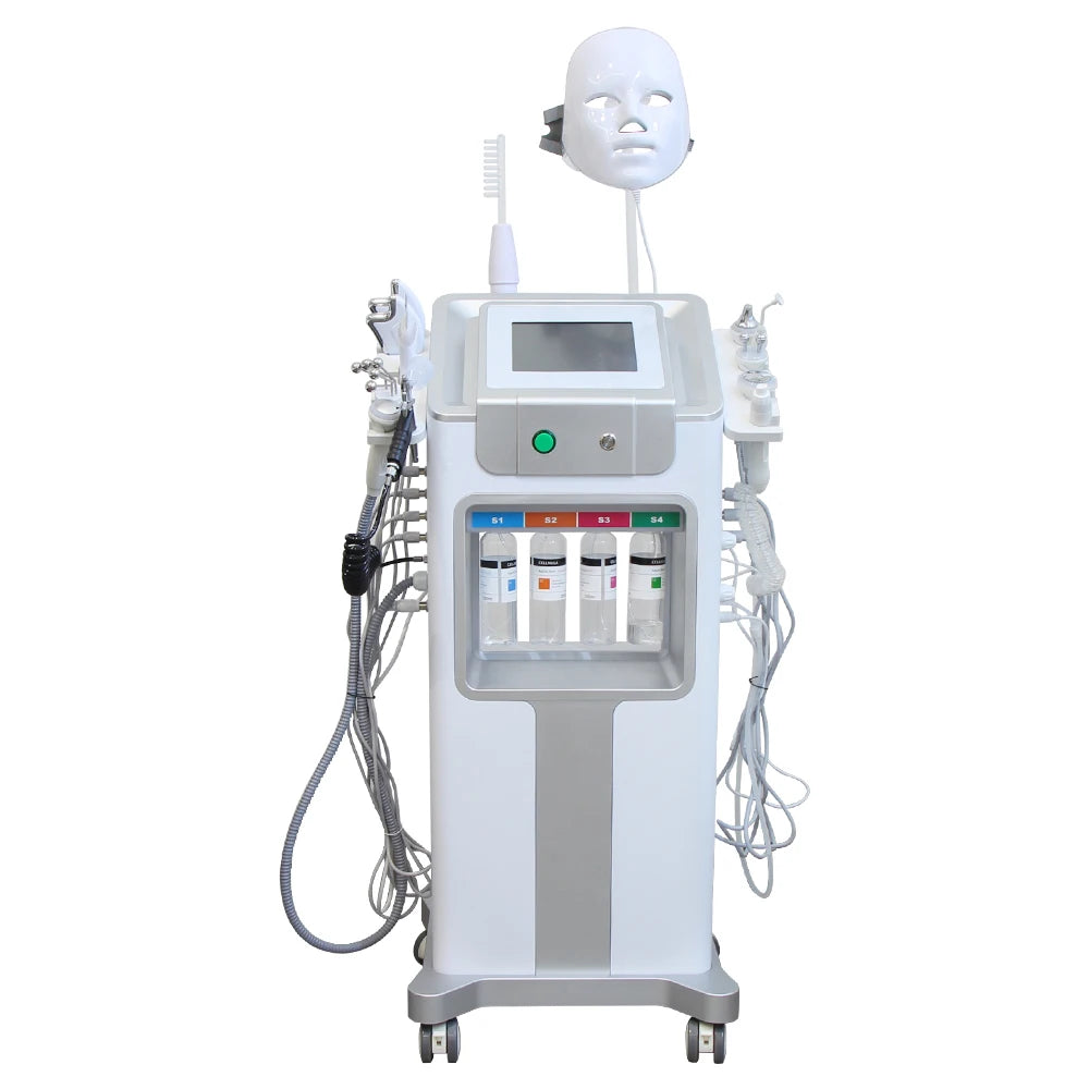 AOKO 12 In 1 Aqua Peeling Oxygen Facial Machine Skincare
