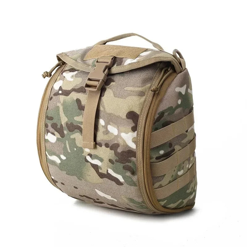 SMHXIANGQIANJIN Tactical Helmet Backpack with Molle Storage Pouch