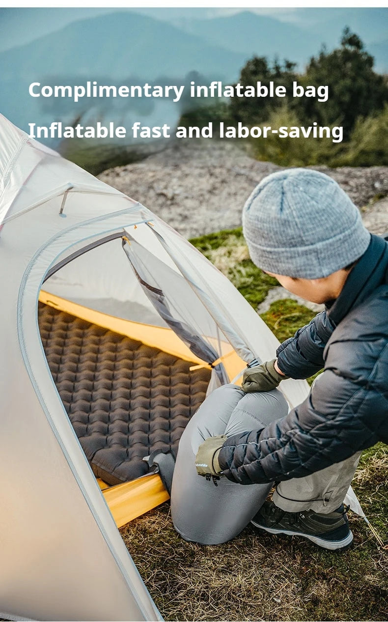 Naturehike R-Value 6.5 Inflatable Camping Mat Outdoors