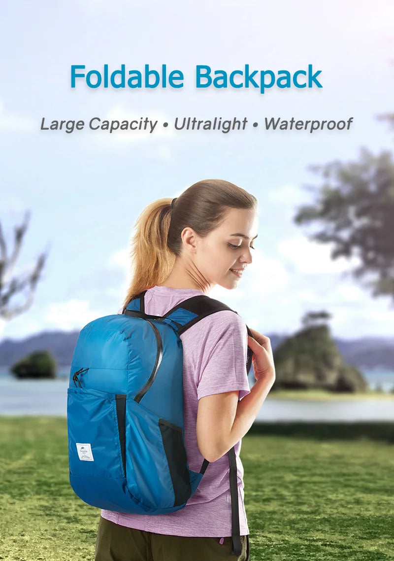 Naturehike Ultralight Foldable Waterproof Outdoor Travel Backpack