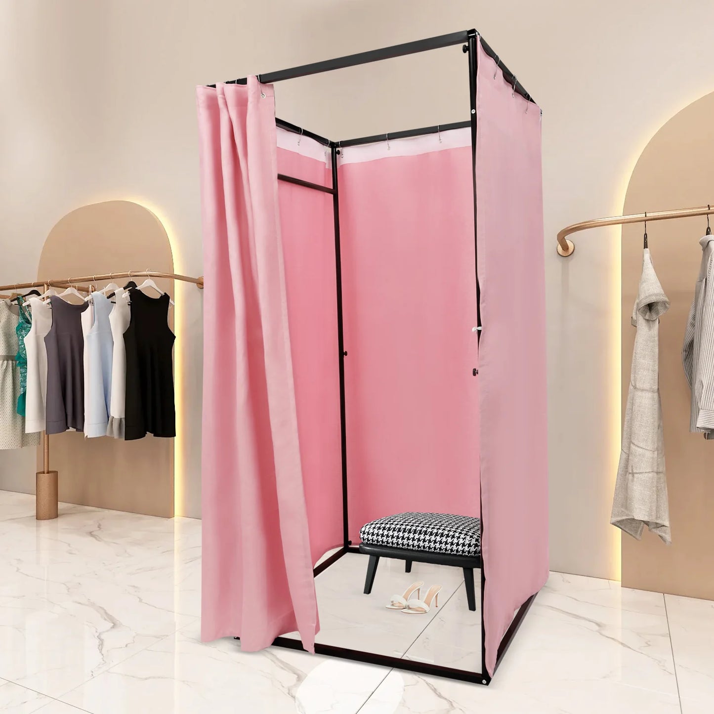 Portable Instant Privacy Changing Room Tent For Clothing Stores And Camping
