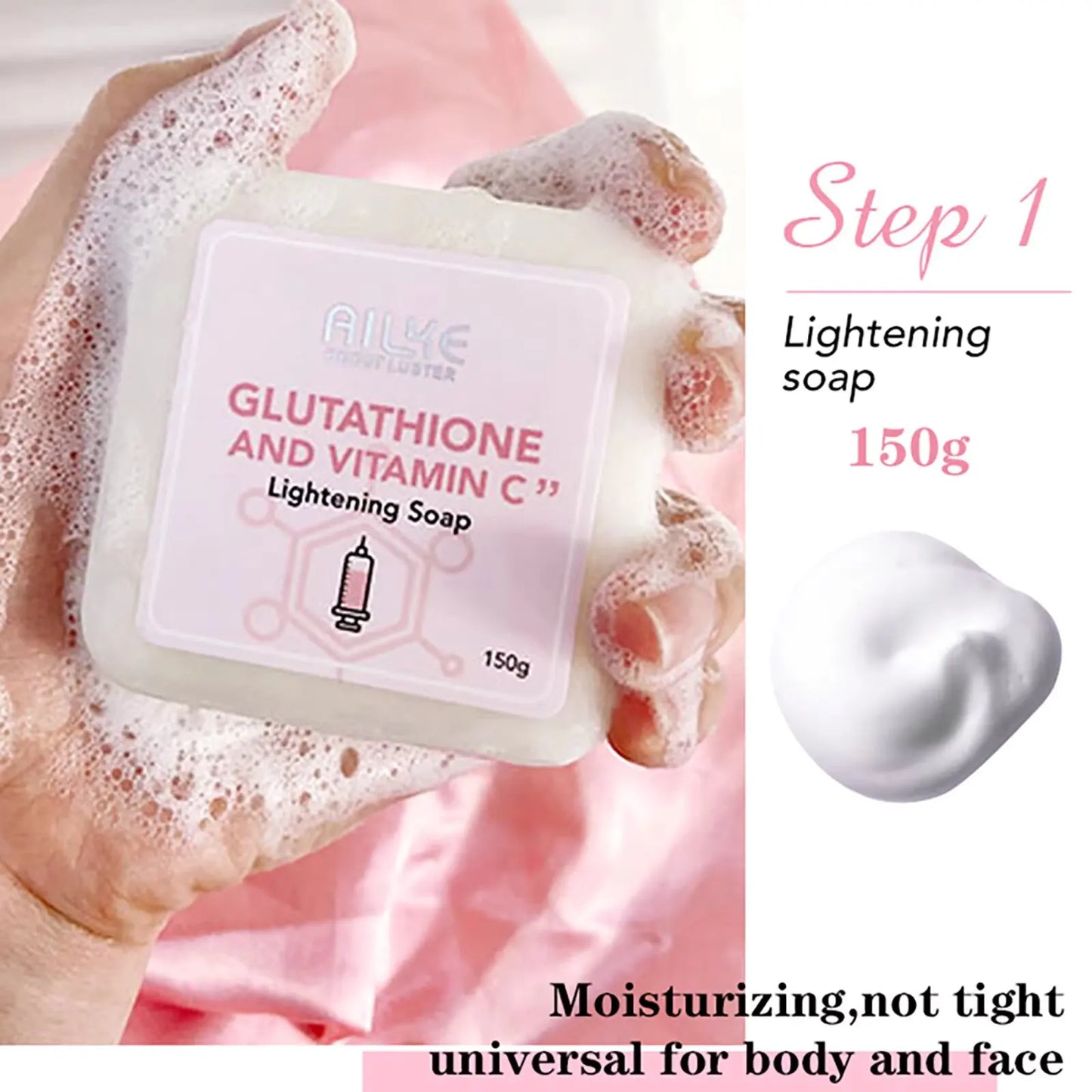 Ailke Glutathione Vitamin C Whitening Body Care Kit Set
