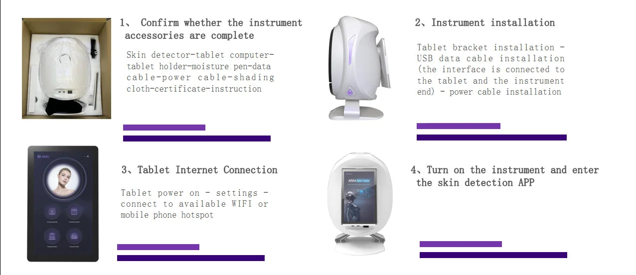 Myoslim 3D Facial Skin Analyzer With Digital Scanner