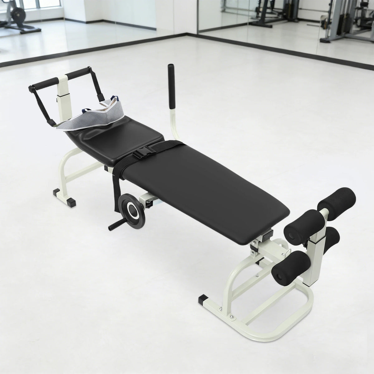 Adjustable Cervical Lumbar Traction Bed For Neck And Back Stretching