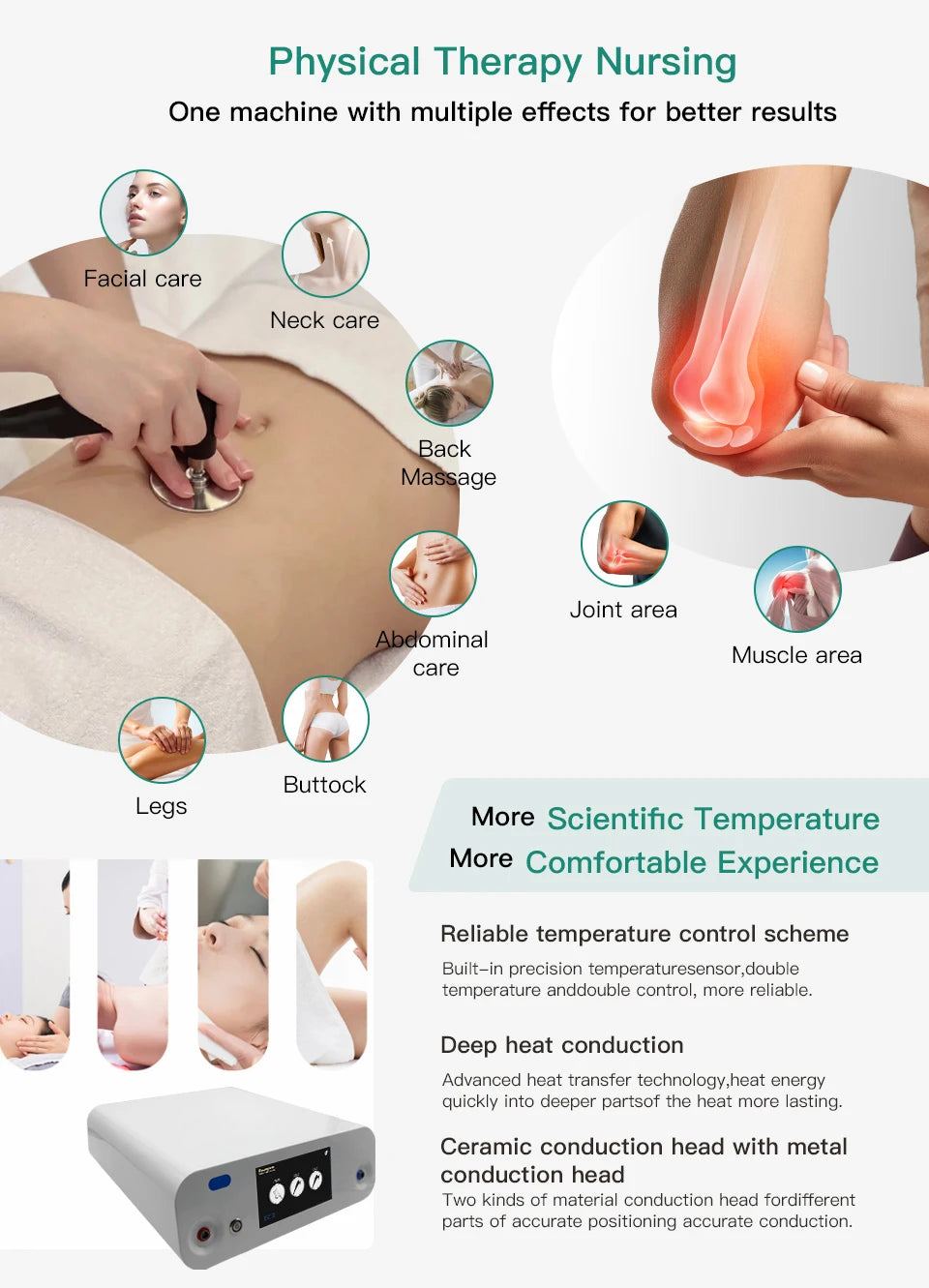 INDIBA Radiofrequency Tecar Therapy for Skin Firming and Muscle Relief