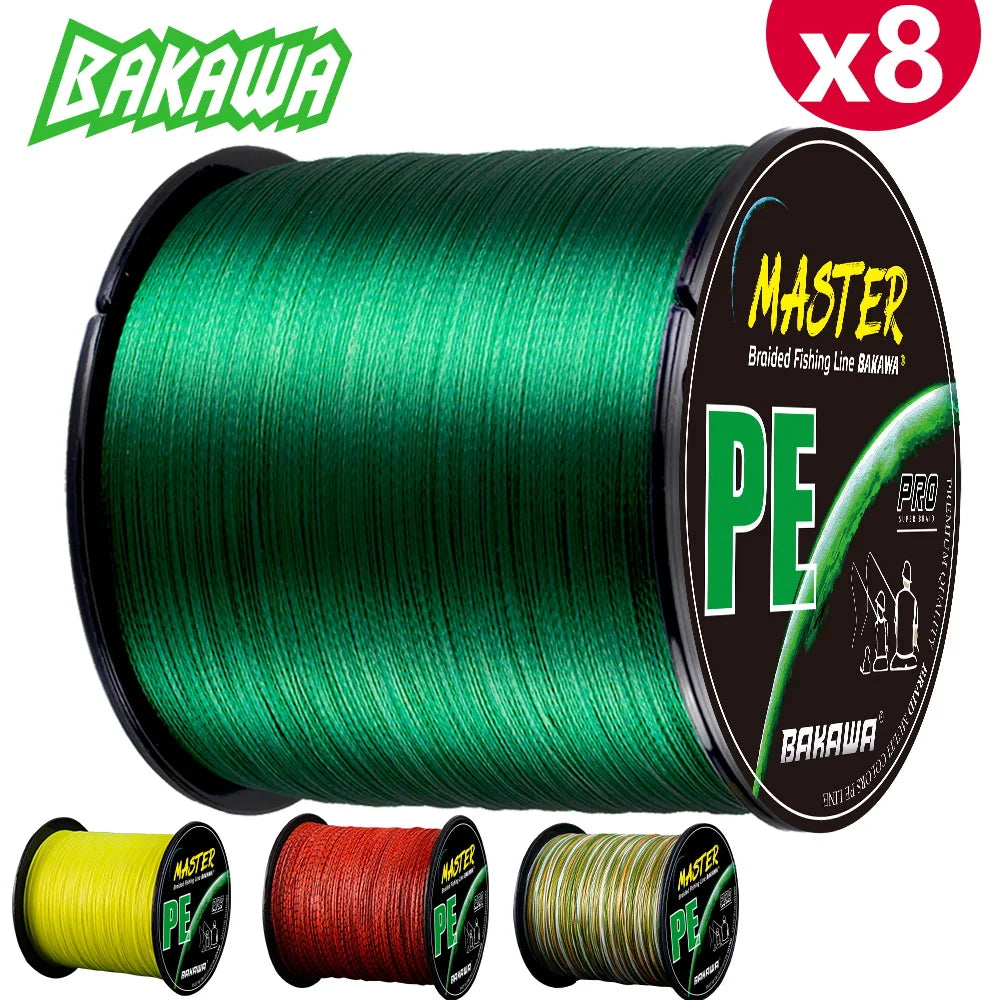Bakawa Braided Fishing Line High Sensitivity Saltwater Casting