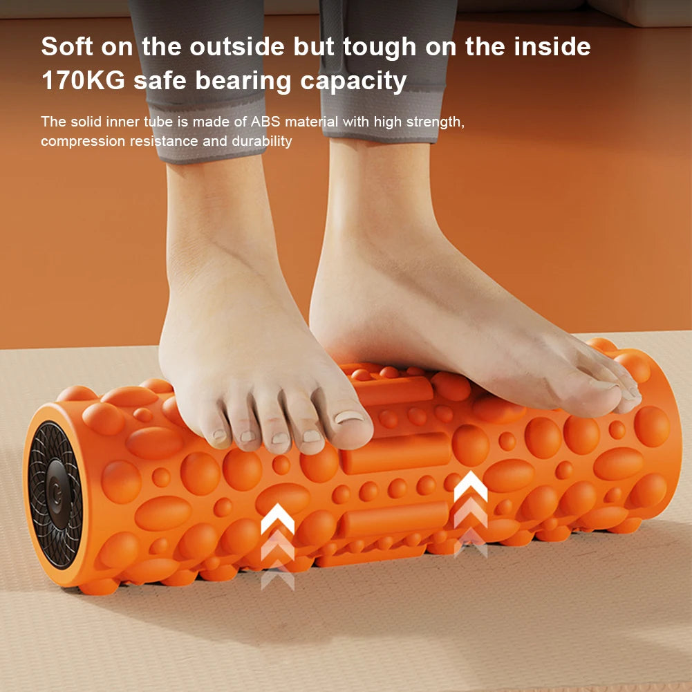 APWIKOGER Electric Vibrating Foam Roller Massager With 5 Modes