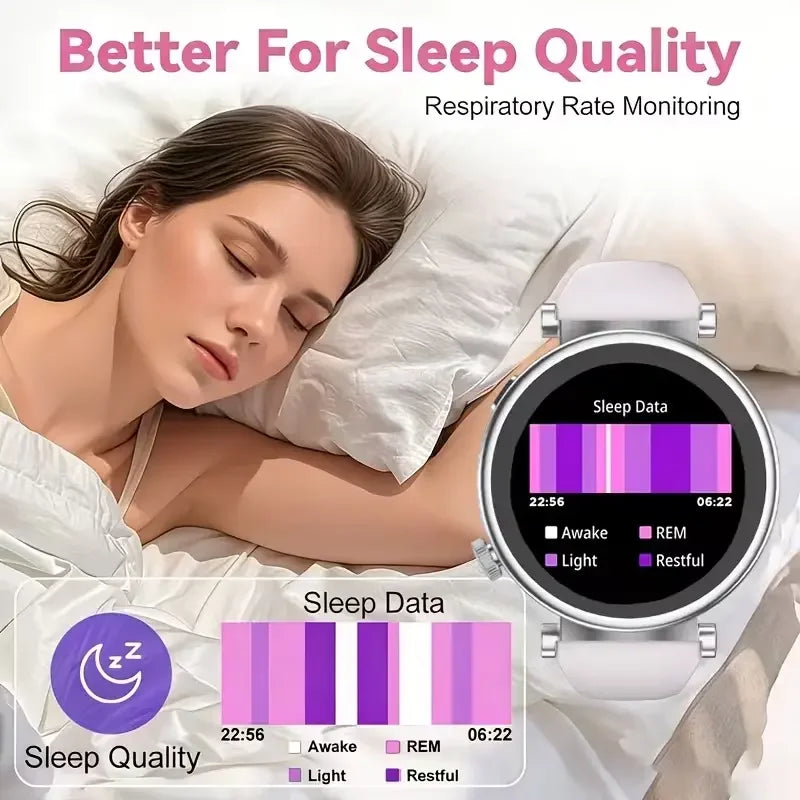 W&O Smart Watch Featuring Bluetooth Calling Heart Rate Monitor