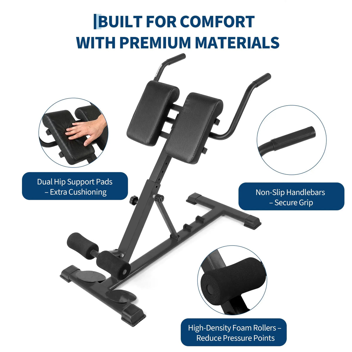 HiMiss Multifunctional Roman Chair Hyperextension Bench