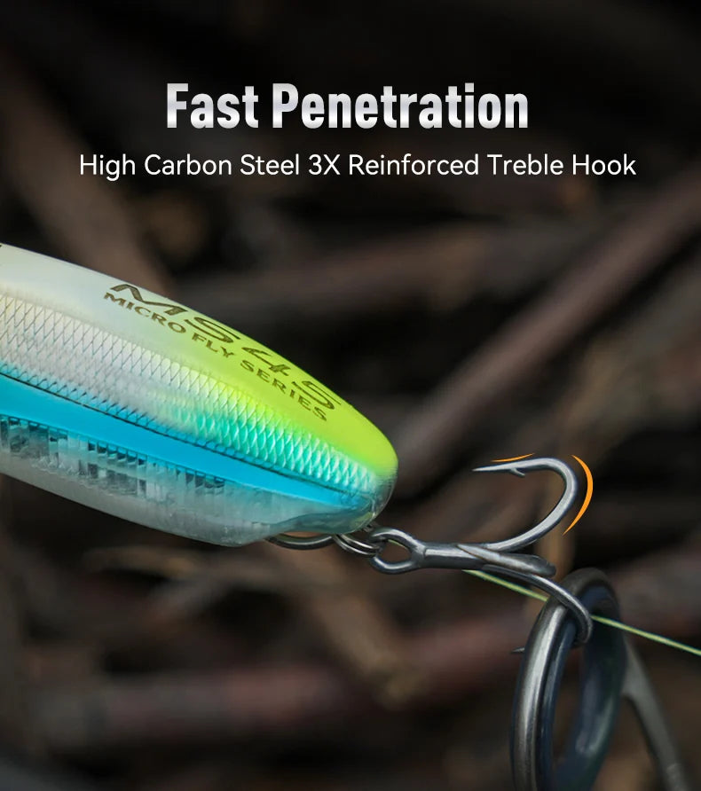 KINGDOM Sinking And Floating Minnow Fishing Lure For Bass And Trout