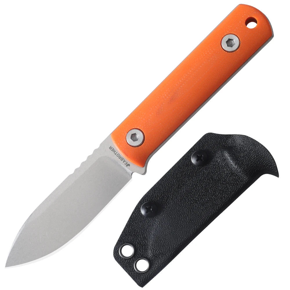 DC53 Steel Portable Fixed Knife With G10 Handle And Sheath