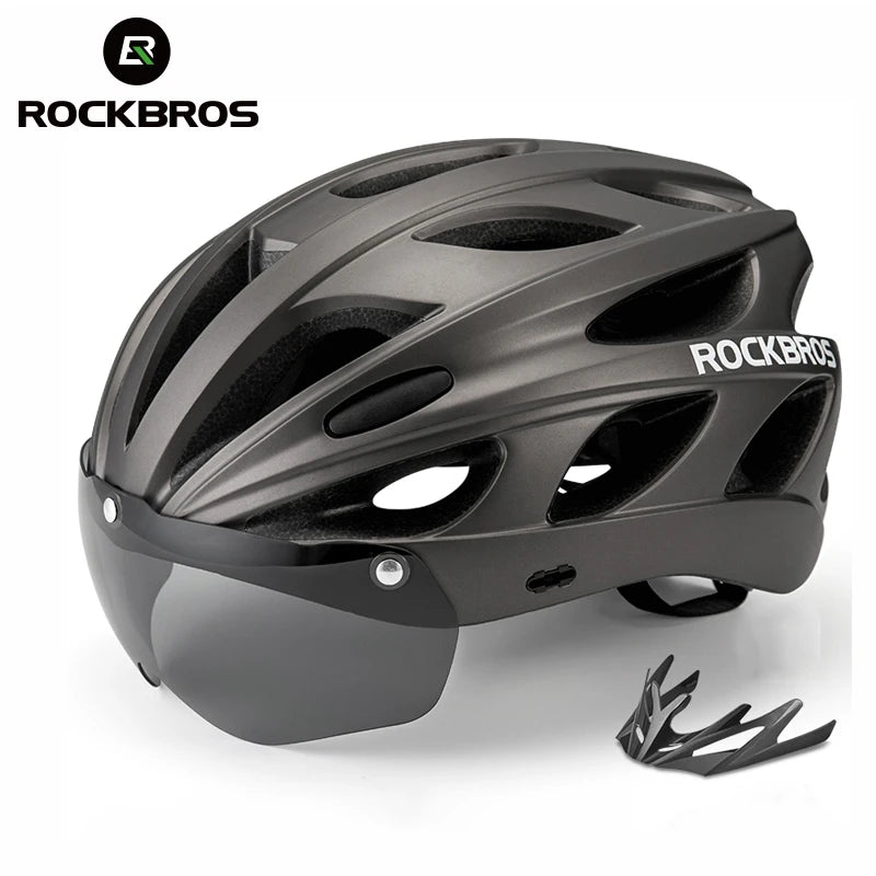 Rockbros Lightweight Breathable Eps Mtb Road Cycling Safety Helmet