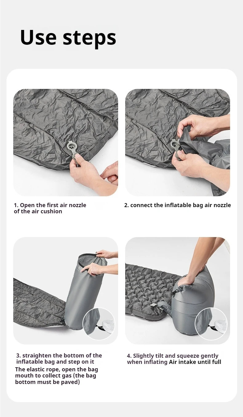 Naturehike R-Value 6.5 Inflatable Camping Mat Outdoors
