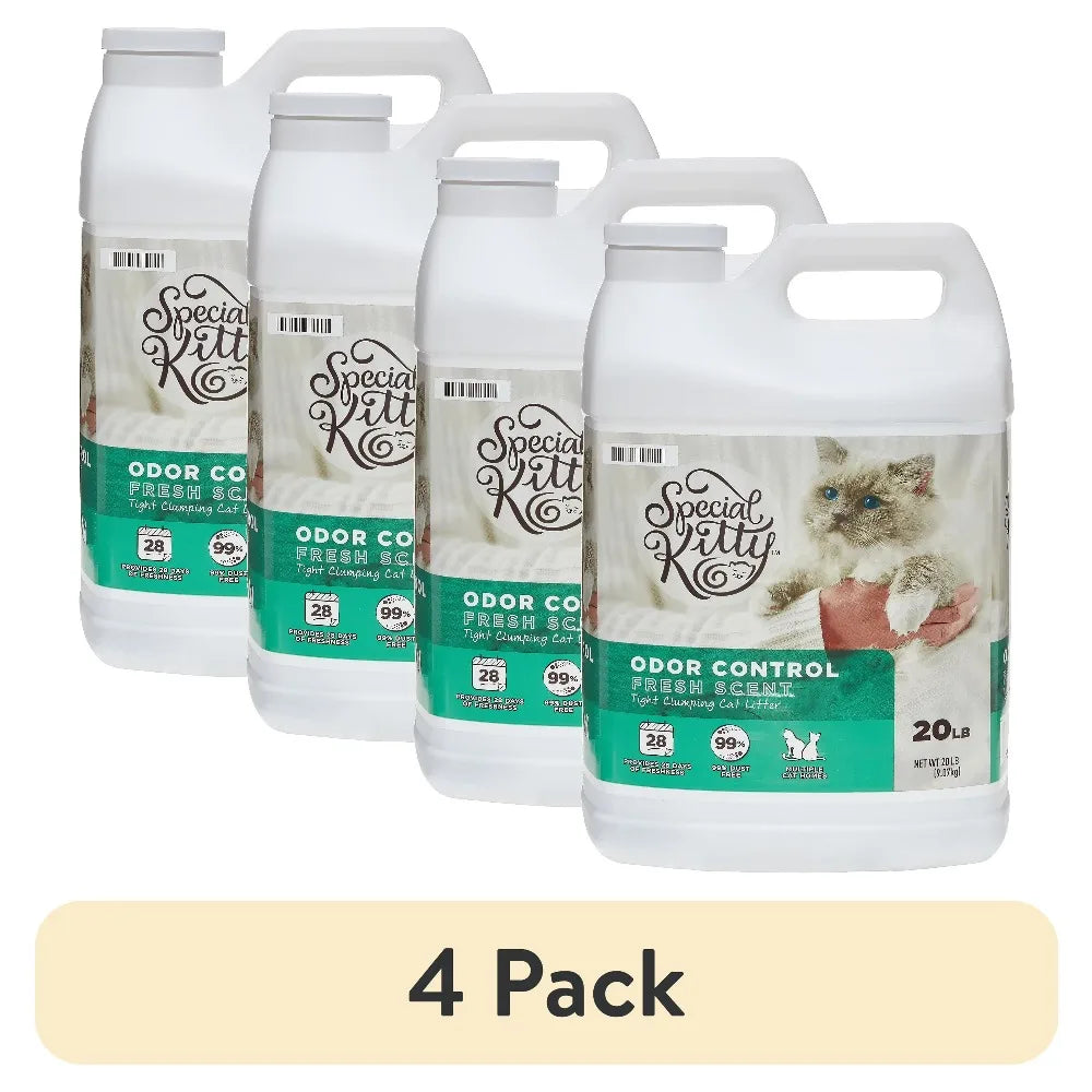 Special Kitty Fresh Scent Clumping Cat Litter With Odor Control