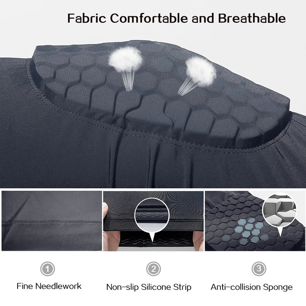 Compression Knee Pads Support Sleeve For Adults Youth Basketball Running