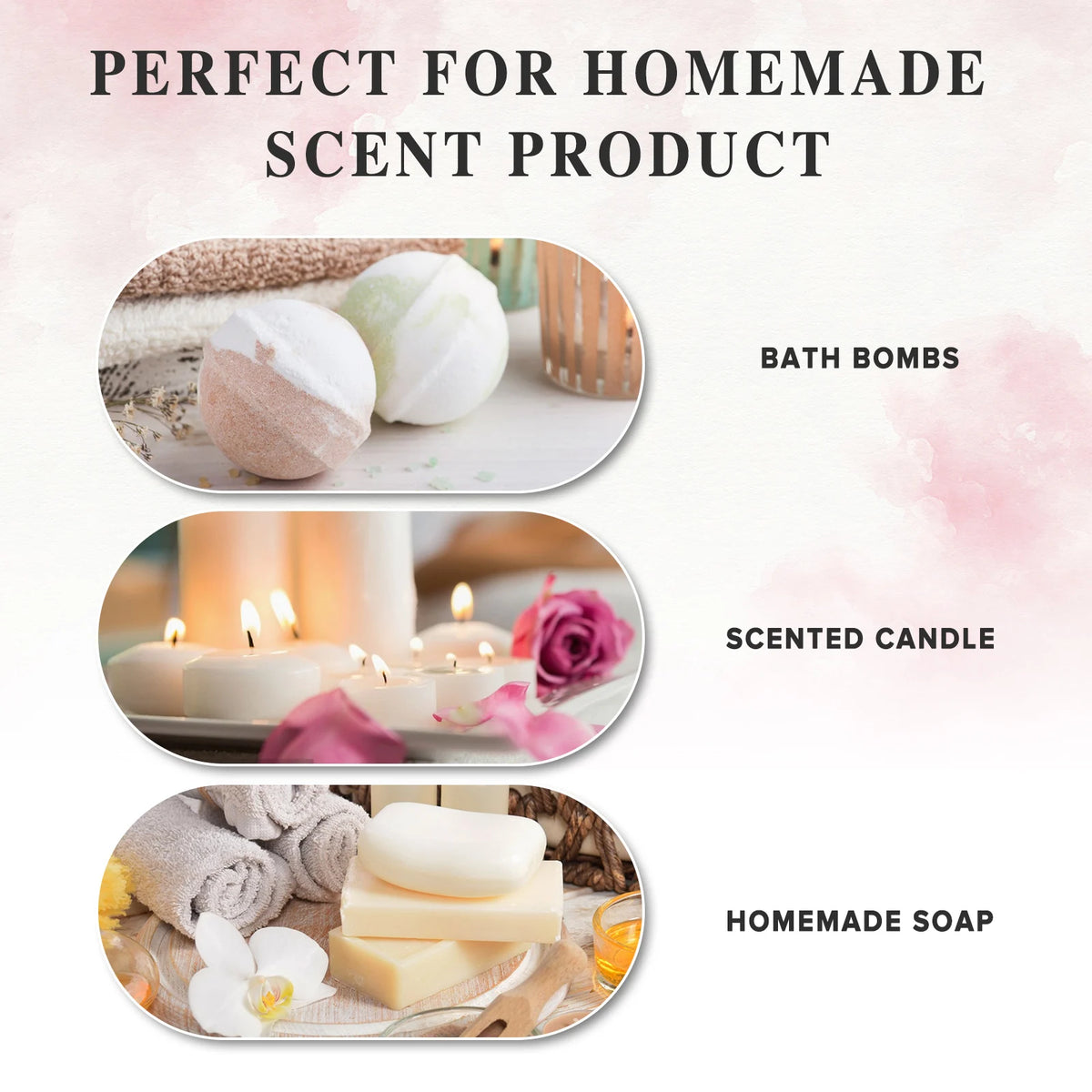 PHATOIL Pure Essential Oils for Diffusers and Candle Making