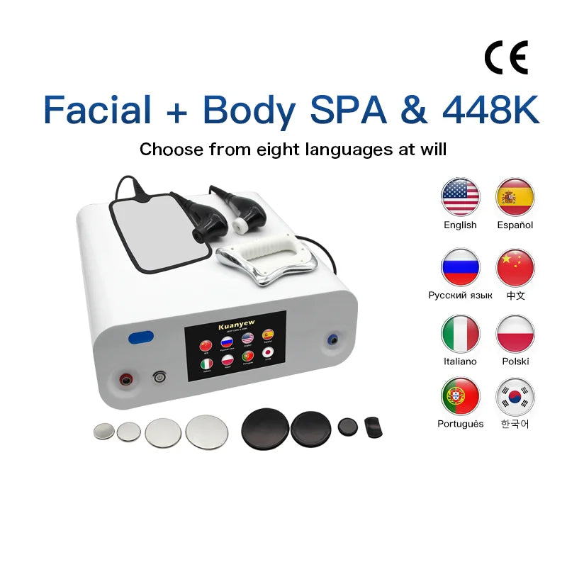 INDIBA Radiofrequency Tecar Therapy for Skin Firming and Muscle Relief