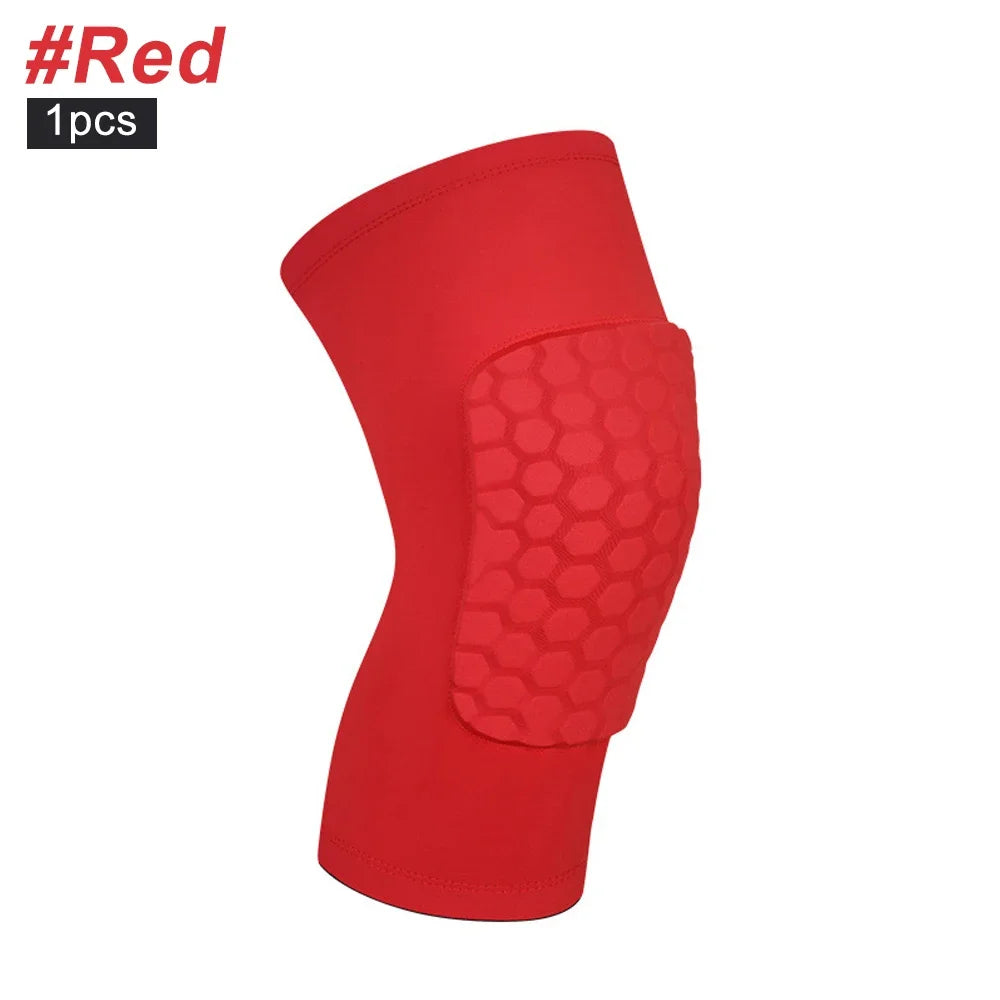 Compression Knee Pads Support Sleeve For Adults Youth Basketball Running
