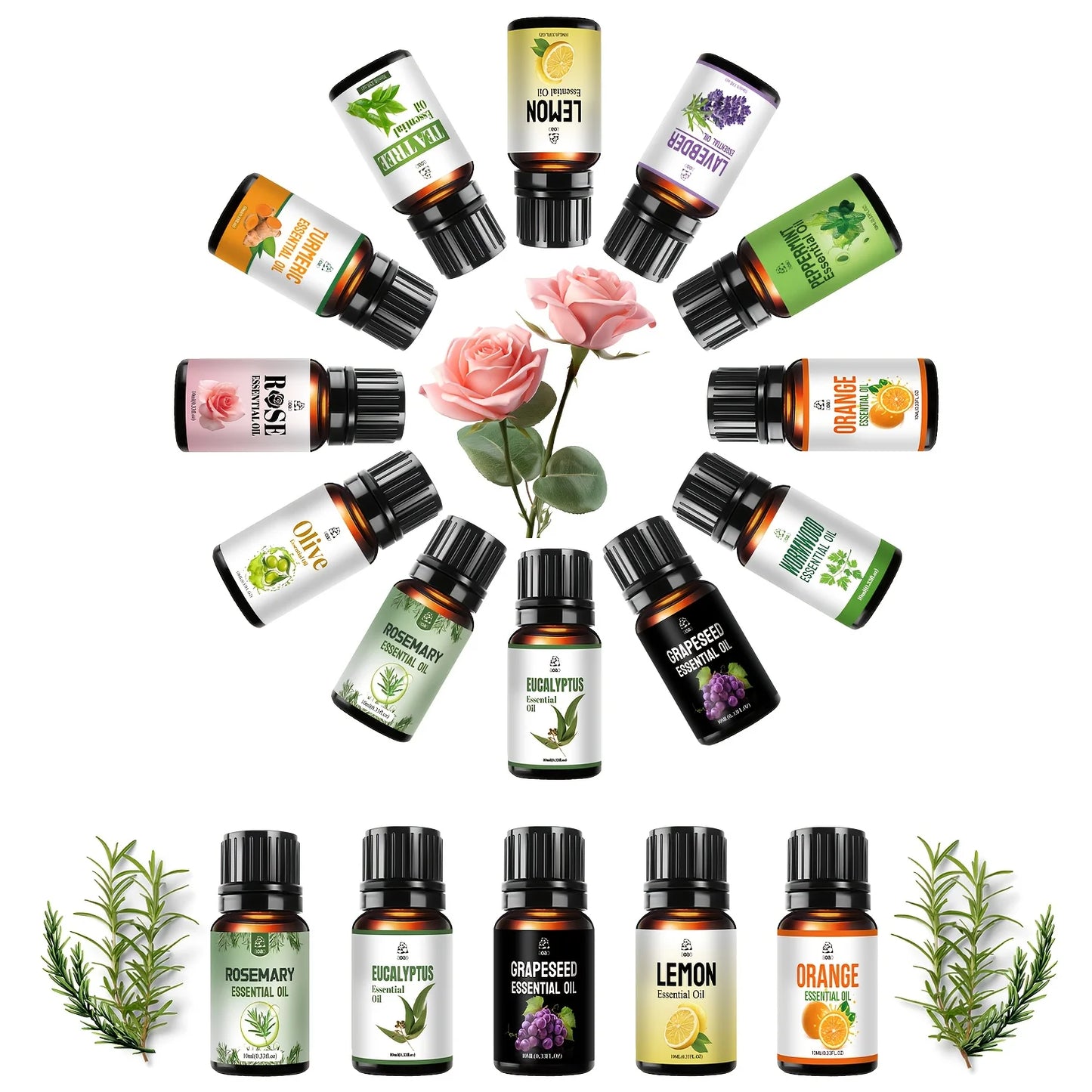 Aoao Skin Care Essential Oil Blend Natural Extract For Massage