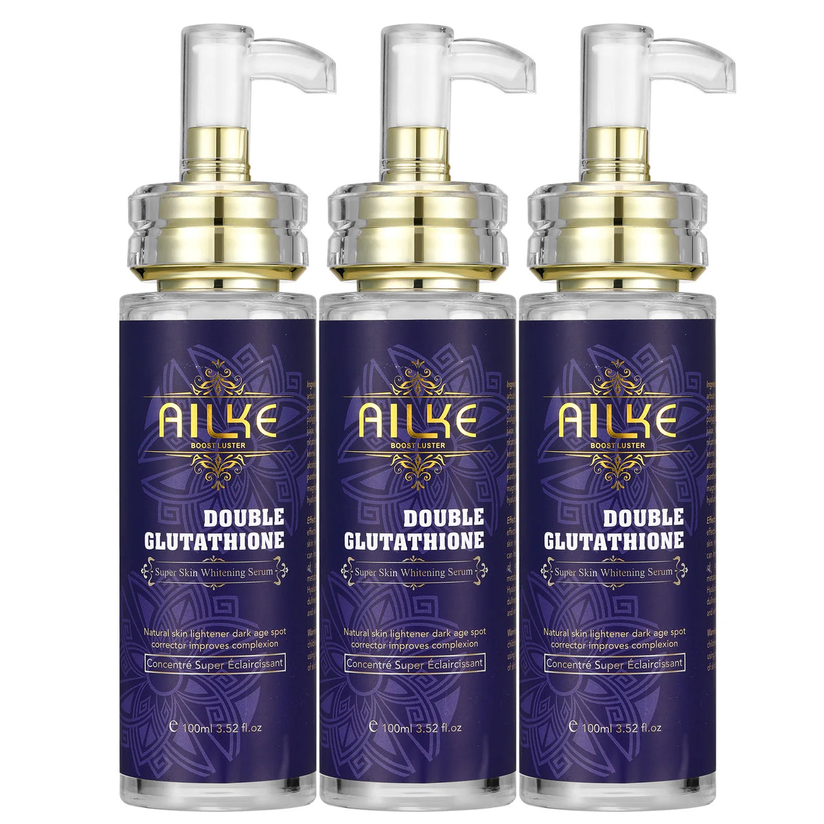Ailke Double Glutathione Whitening Serum For Dark Spots