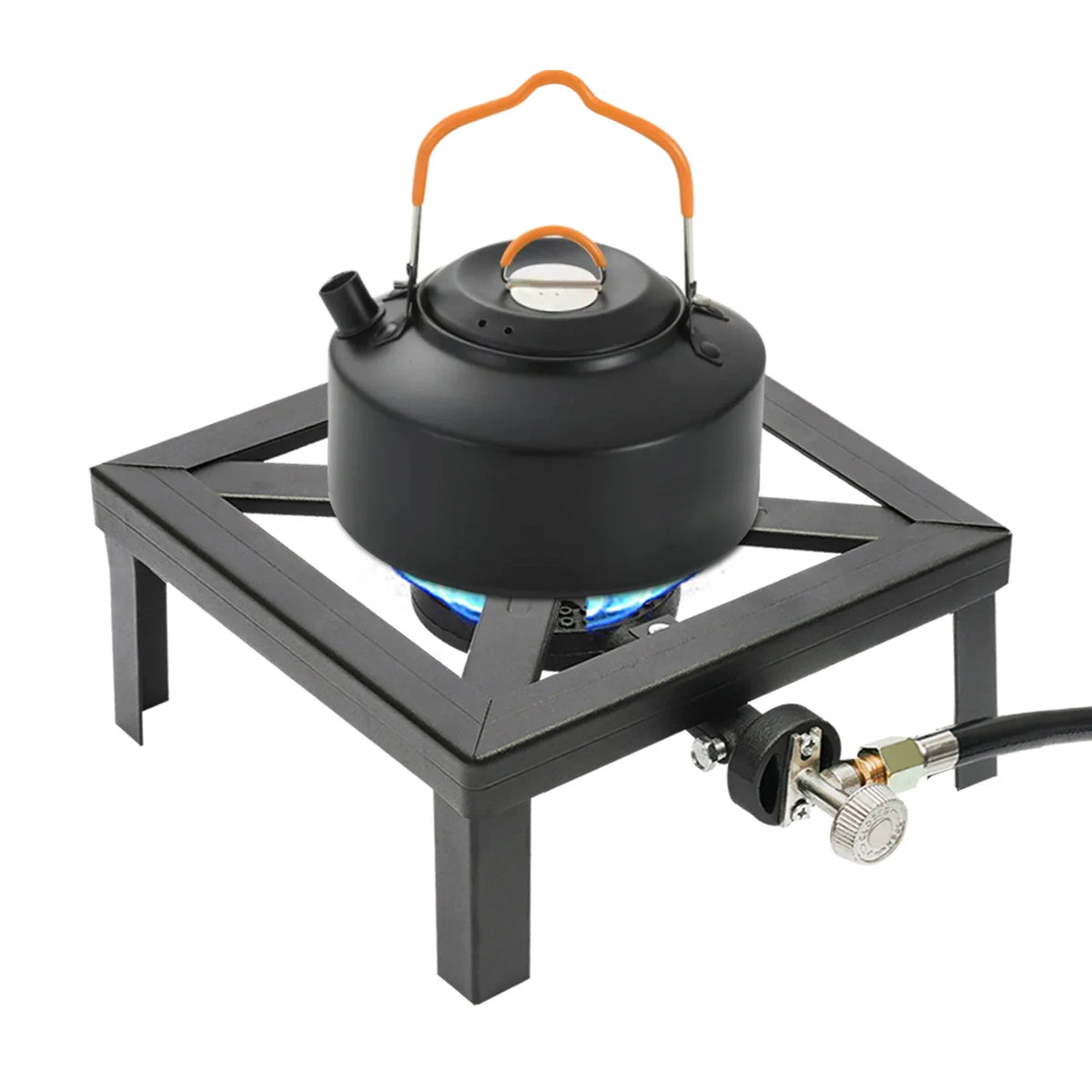 Portable Propane Camping Stove With Adjustable Pressure Control