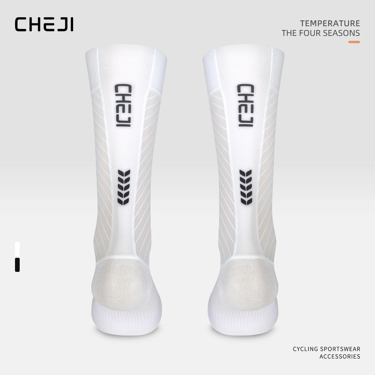 Cheji Unisex Aero Cycling Socks for Athletic Performance