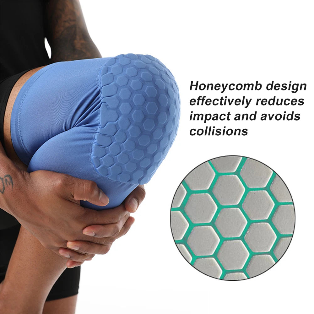 Compression Knee Pads Support Sleeve For Adults Youth Basketball Running