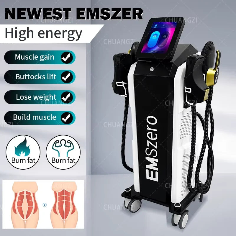 EMSZERO 6500W Tesla EMS Muscle Stimulator for Body Sculpting