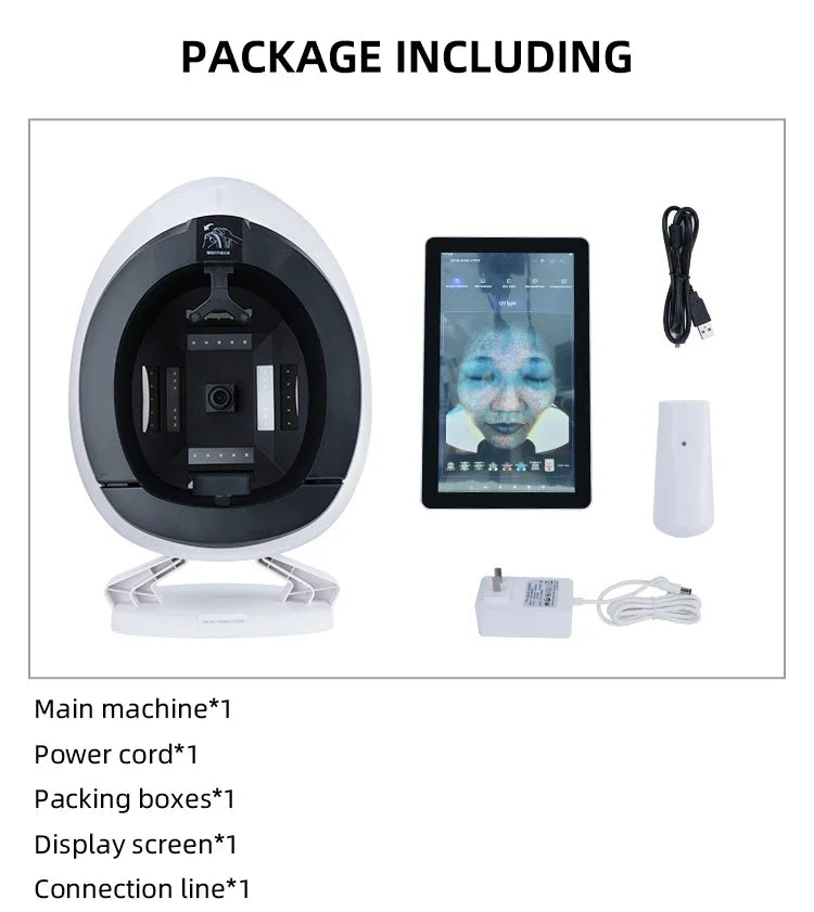 Myoslim 3D Facial Skin Analyzer With Digital Scanner