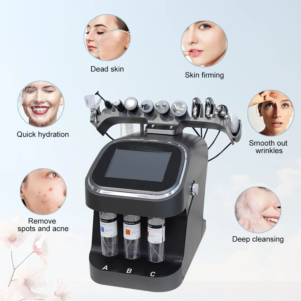 AOKO 10-In-1 Bubble Facial Skin Care Hydrogen Purification Machine