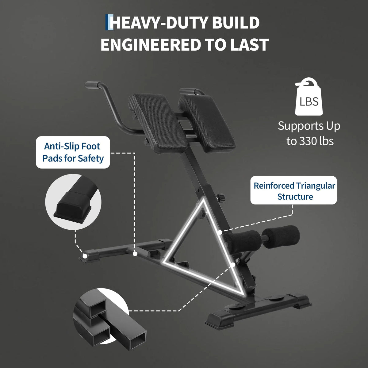 HiMiss Multifunctional Roman Chair Hyperextension Bench