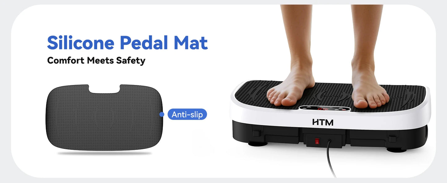 HTM Vibration Plate Multi Function Trainer 330 Lbs Home Gym