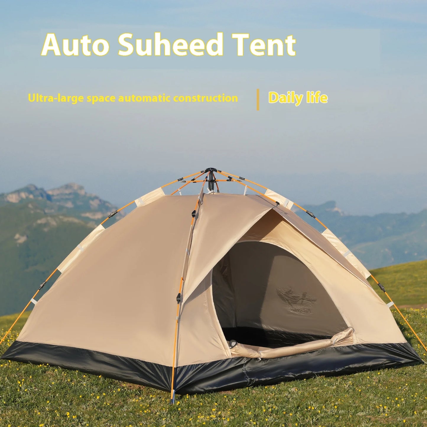 Pakicetus Portable Instant Sun And Rain Shelter For Camping
