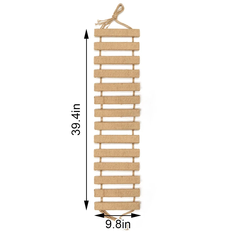 Cat Sisal Rope Bridge Ladder and Scratcher for Cage Furniture
