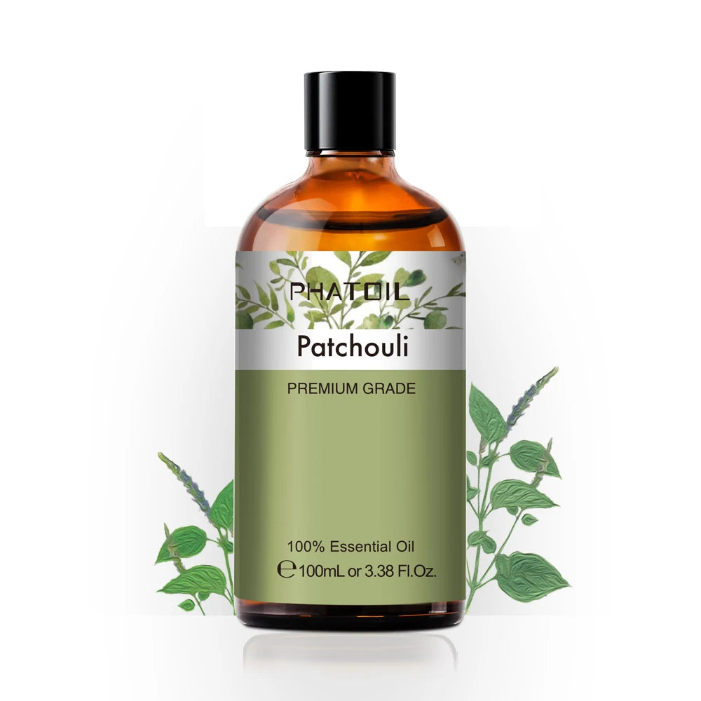 PHATOIL Pure Essential Oils For Skin Care Rose Lemon Lavender