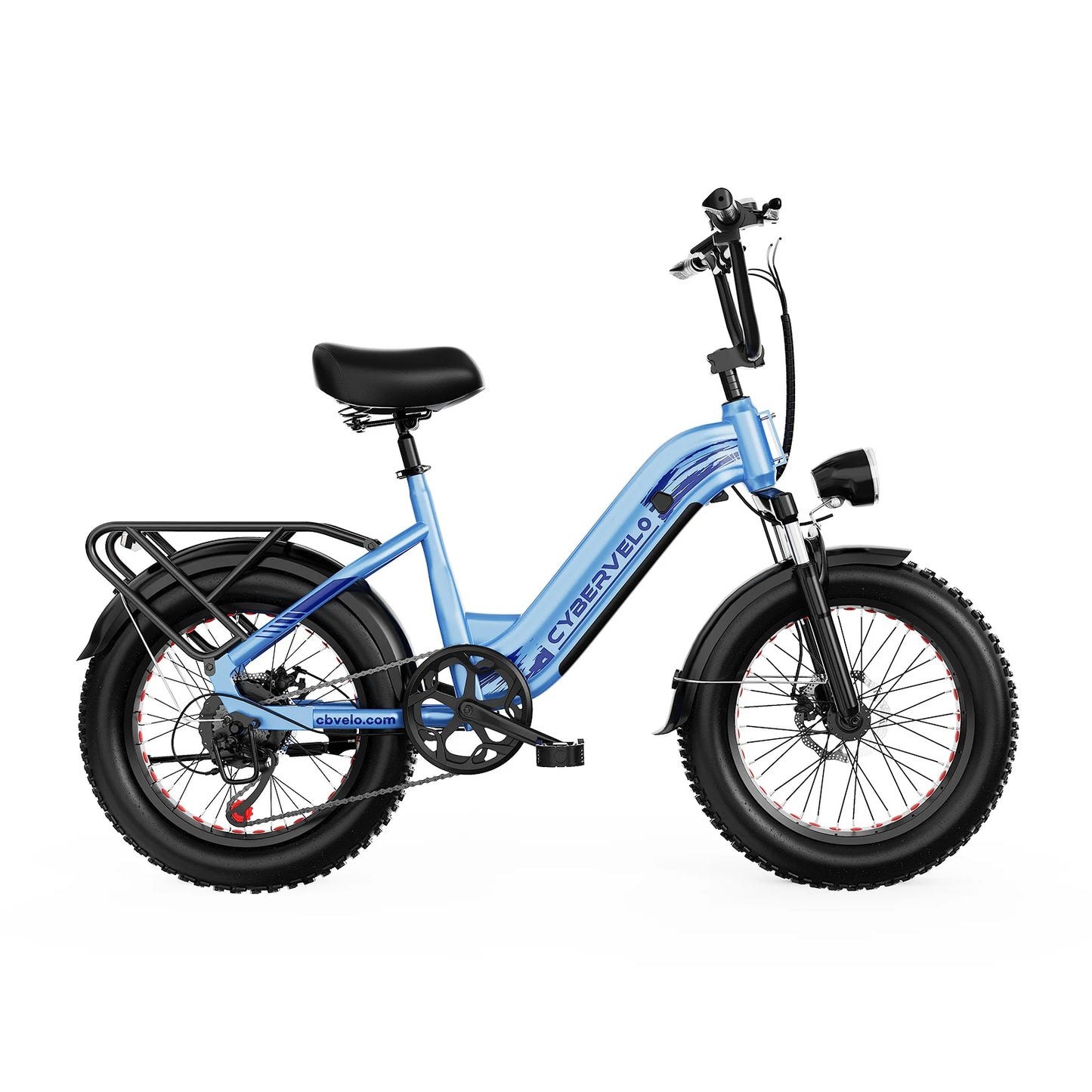Cybervelo 1500W Electric Commuter Bike With Extended Range Battery