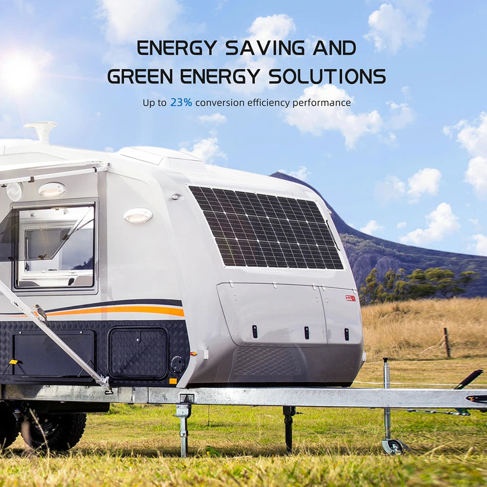 Xinpuguang Flexible Solar Panel Kit For RV Boat Battery Charging