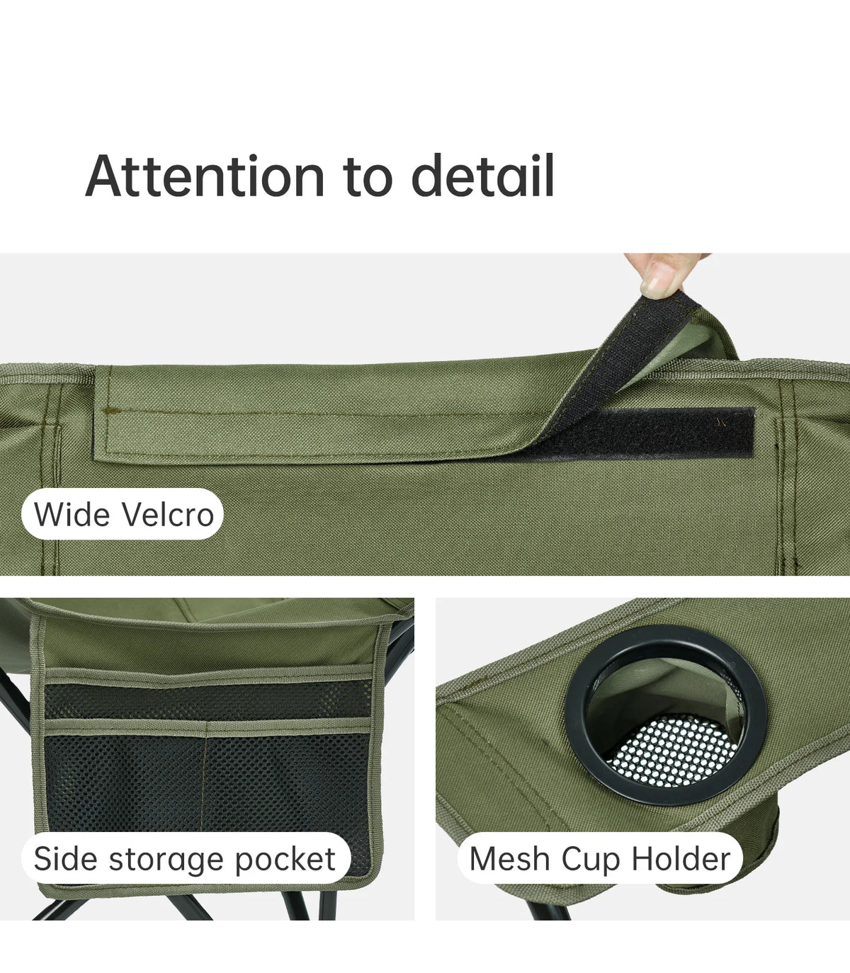 Naturehike Adjustable Folding Reclining Camping Chair With Footrest