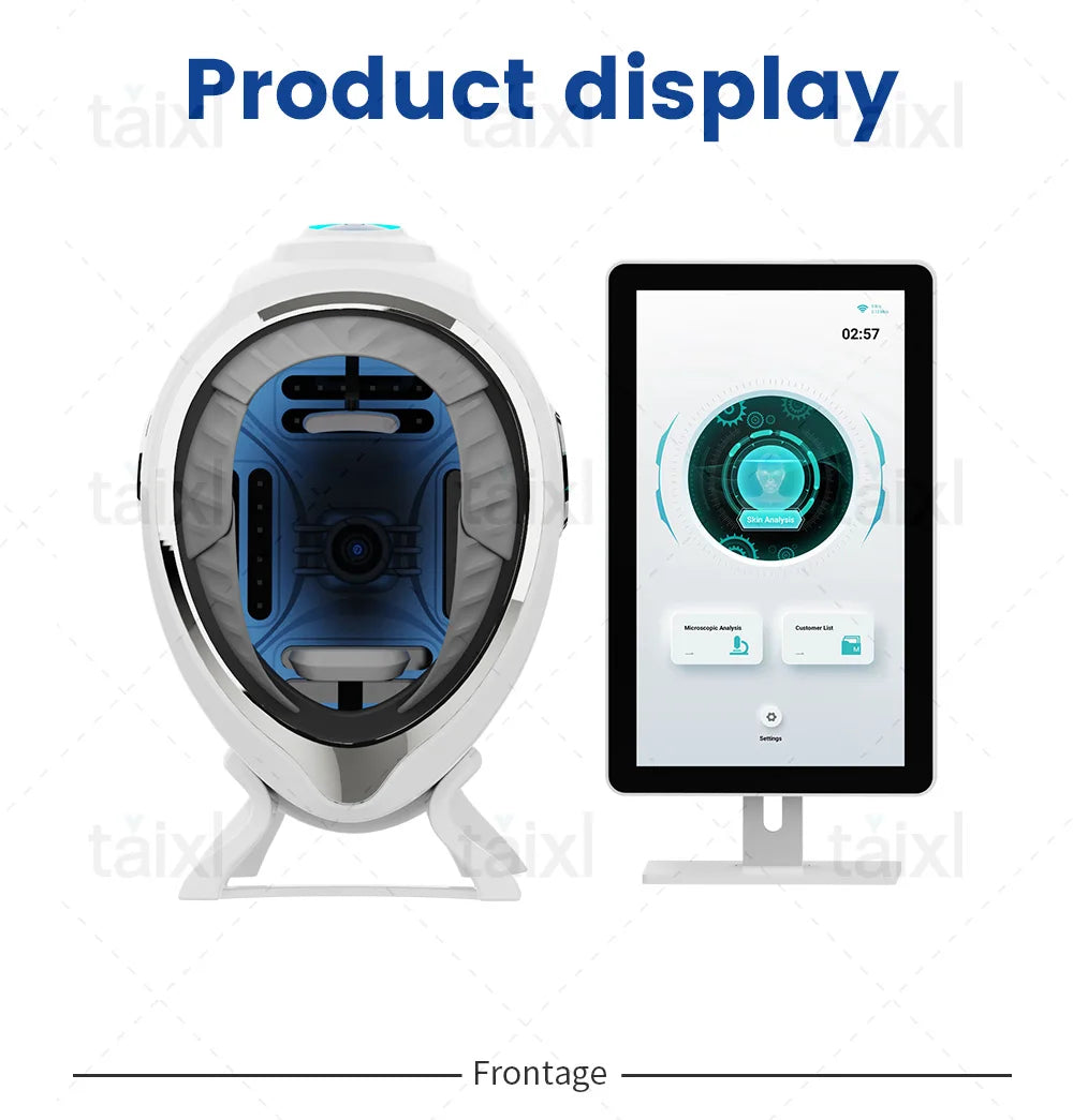 AI Skin Analyzer For Beauty Salons With 10 Spectrum Imaging