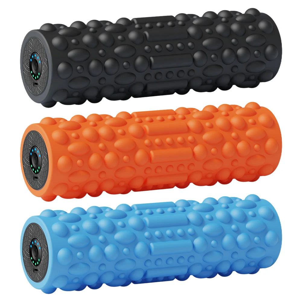 APWIKOGER Electric Vibrating Foam Roller Massager With 5 Modes