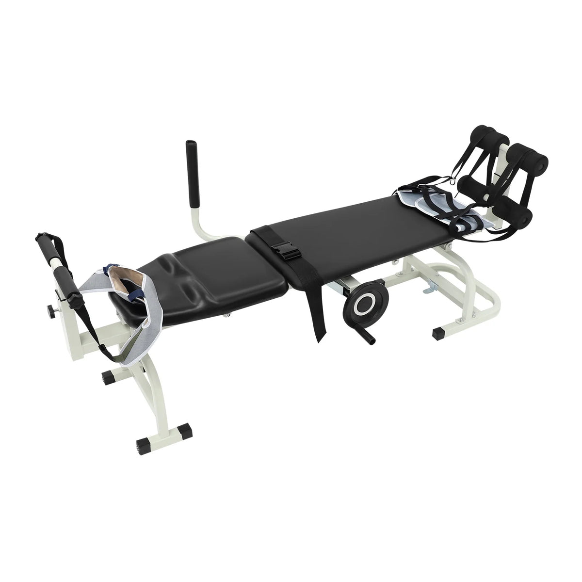 Adjustable Cervical Lumbar Traction Bed For Neck And Back Stretching