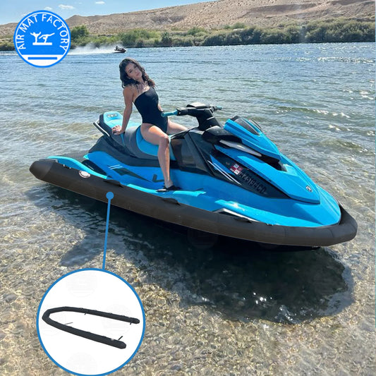 EJIA Inflatable PVC Jet Ski Safety Collar With Air Pump